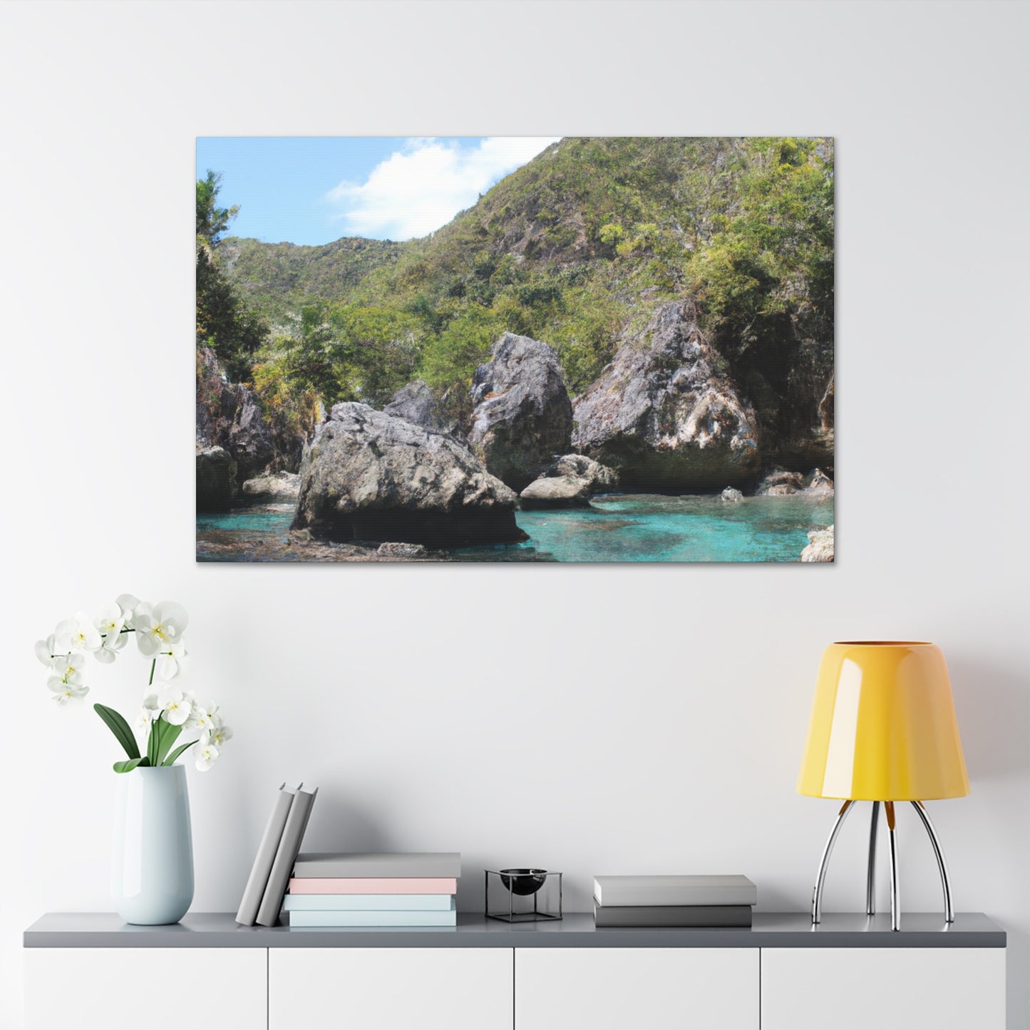 Tropical Oasis - Canvas