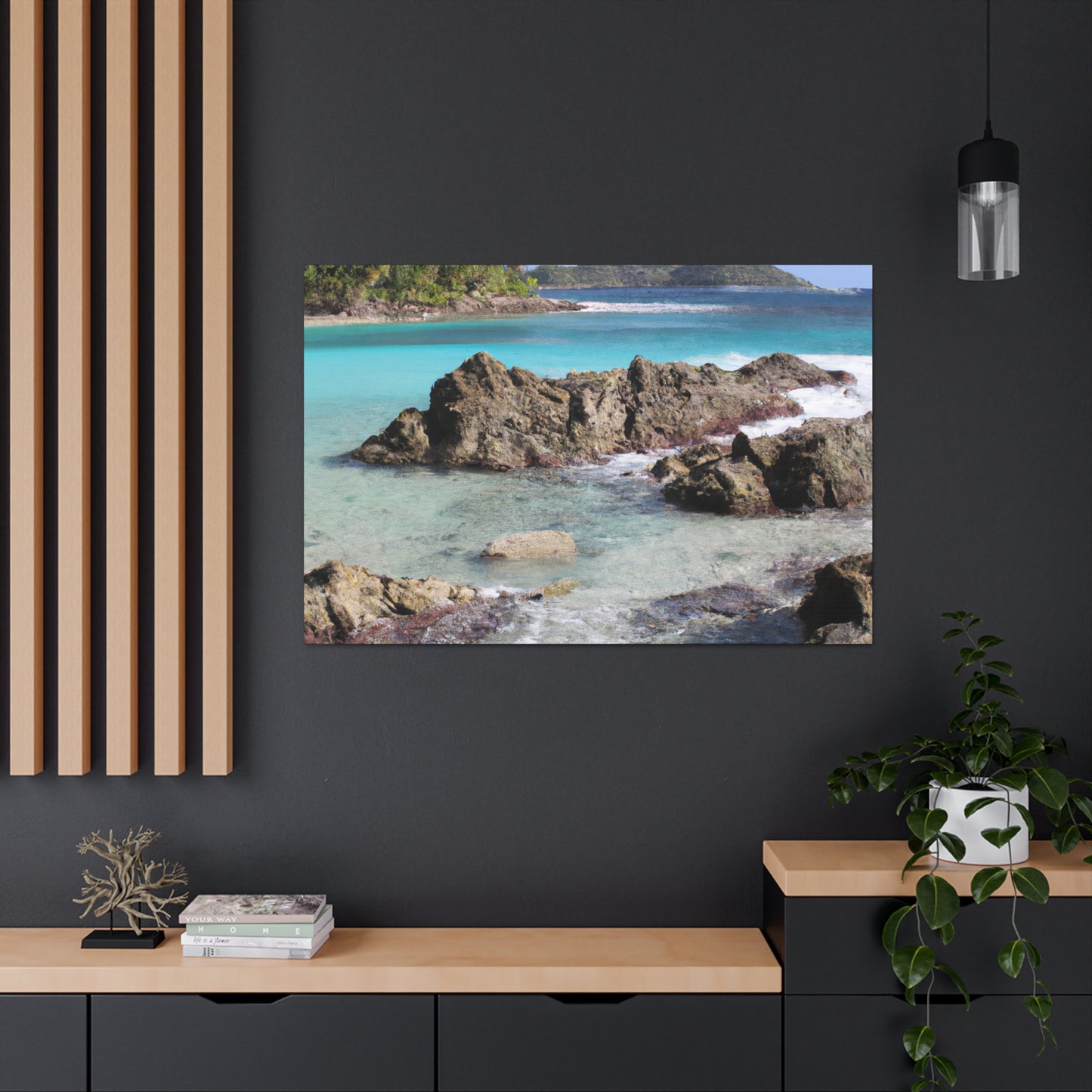 Coral Cove Island - Canvas