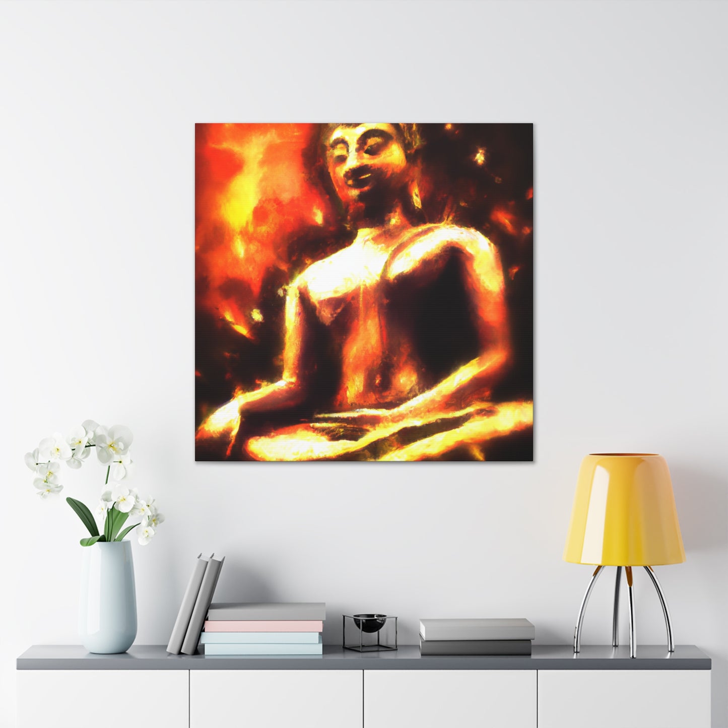 Sadhu Abhaya. - Canvas