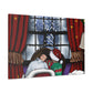 Twinkles the Tinsel Elf. - Canvas