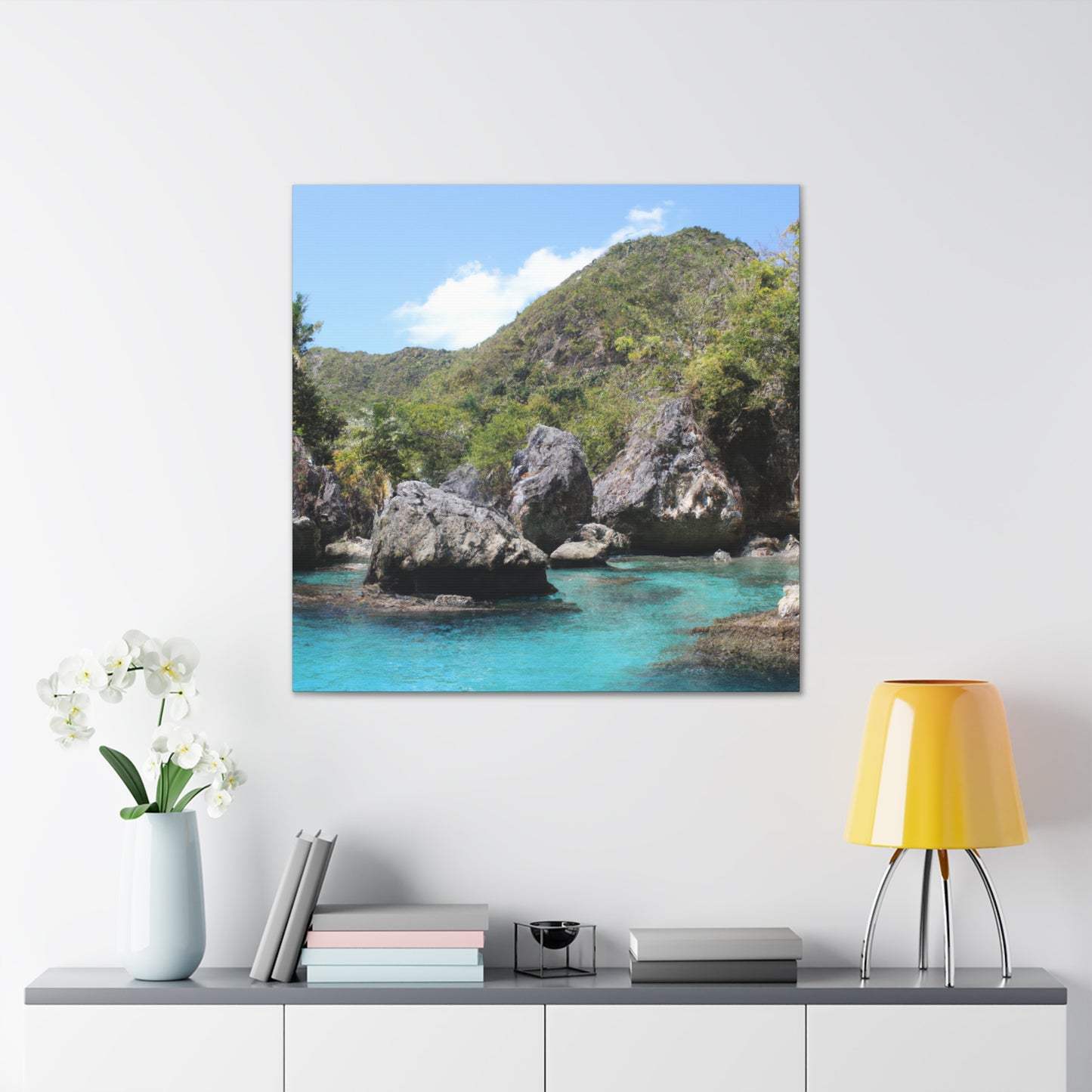 Tropical Oasis - Canvas