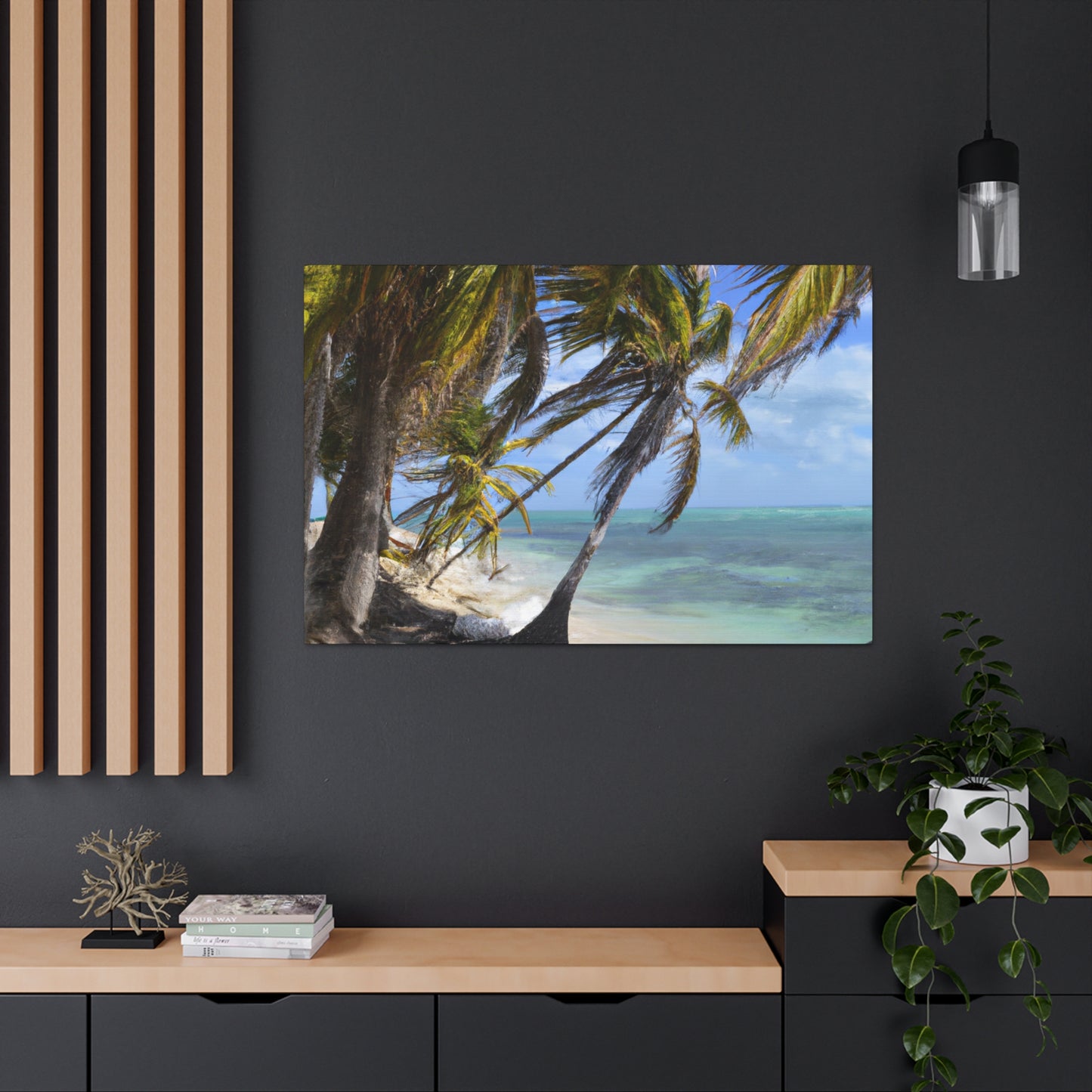 Tropical Oasis - Canvas