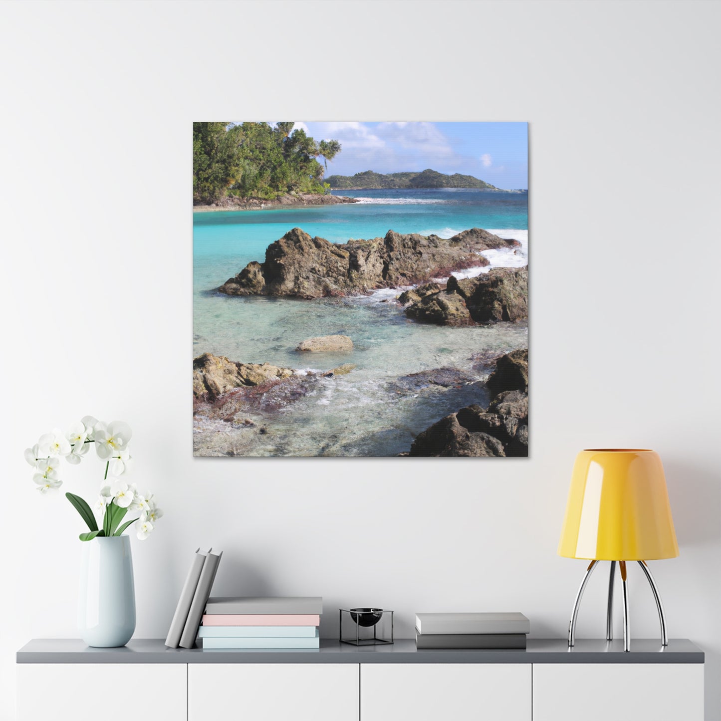 Coral Cove Island - Canvas