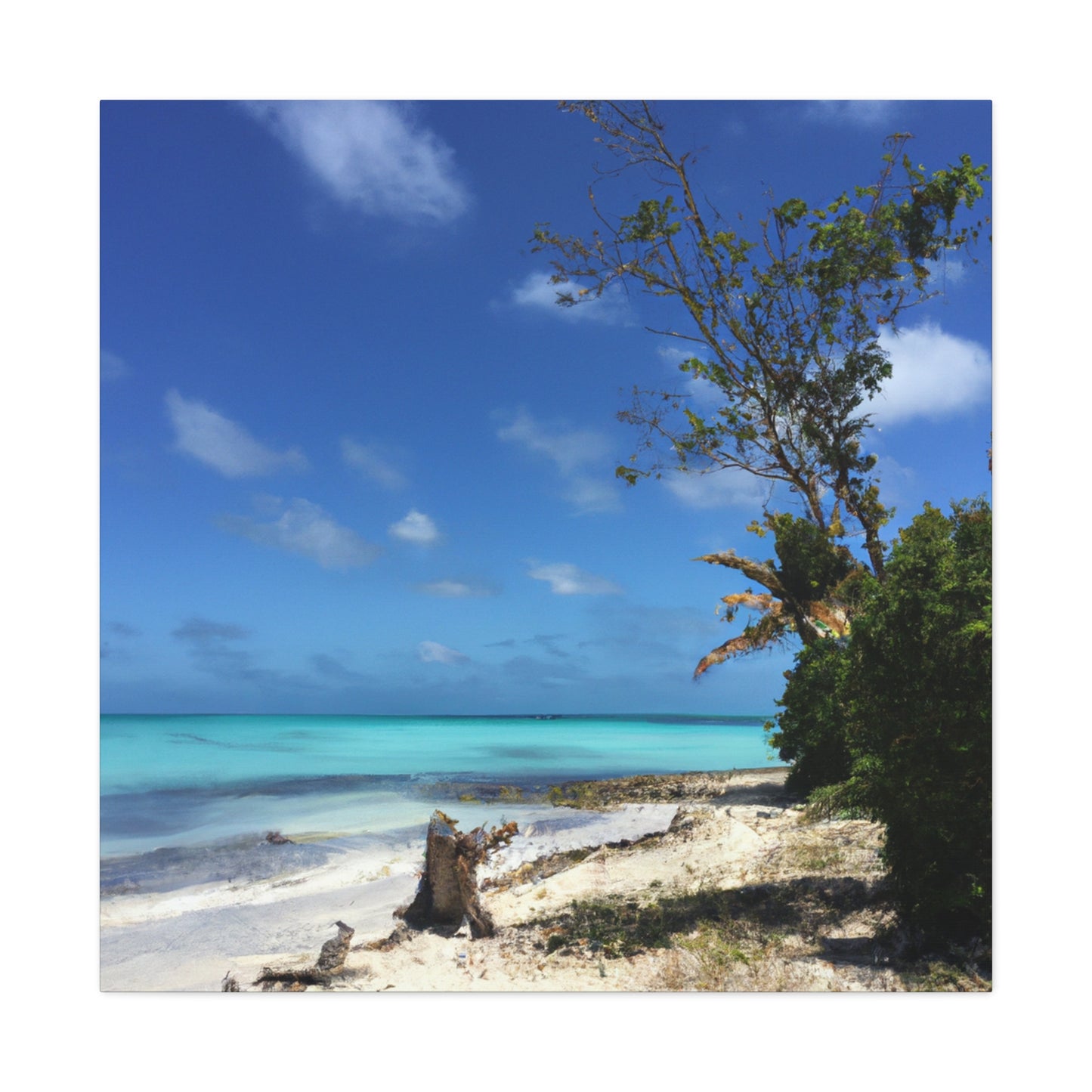 Seaside Shrine - Canvas