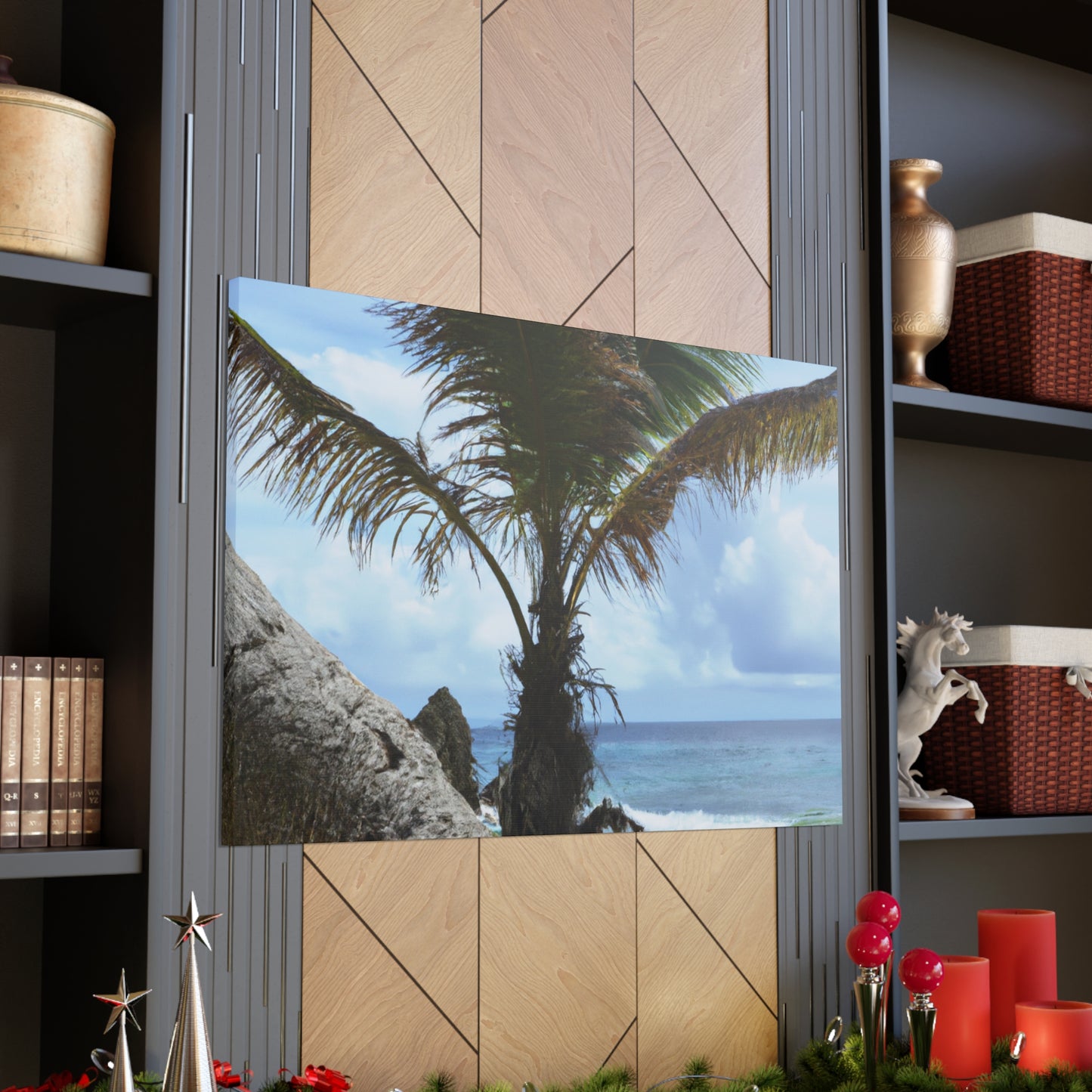 Island Oasis. - Canvas