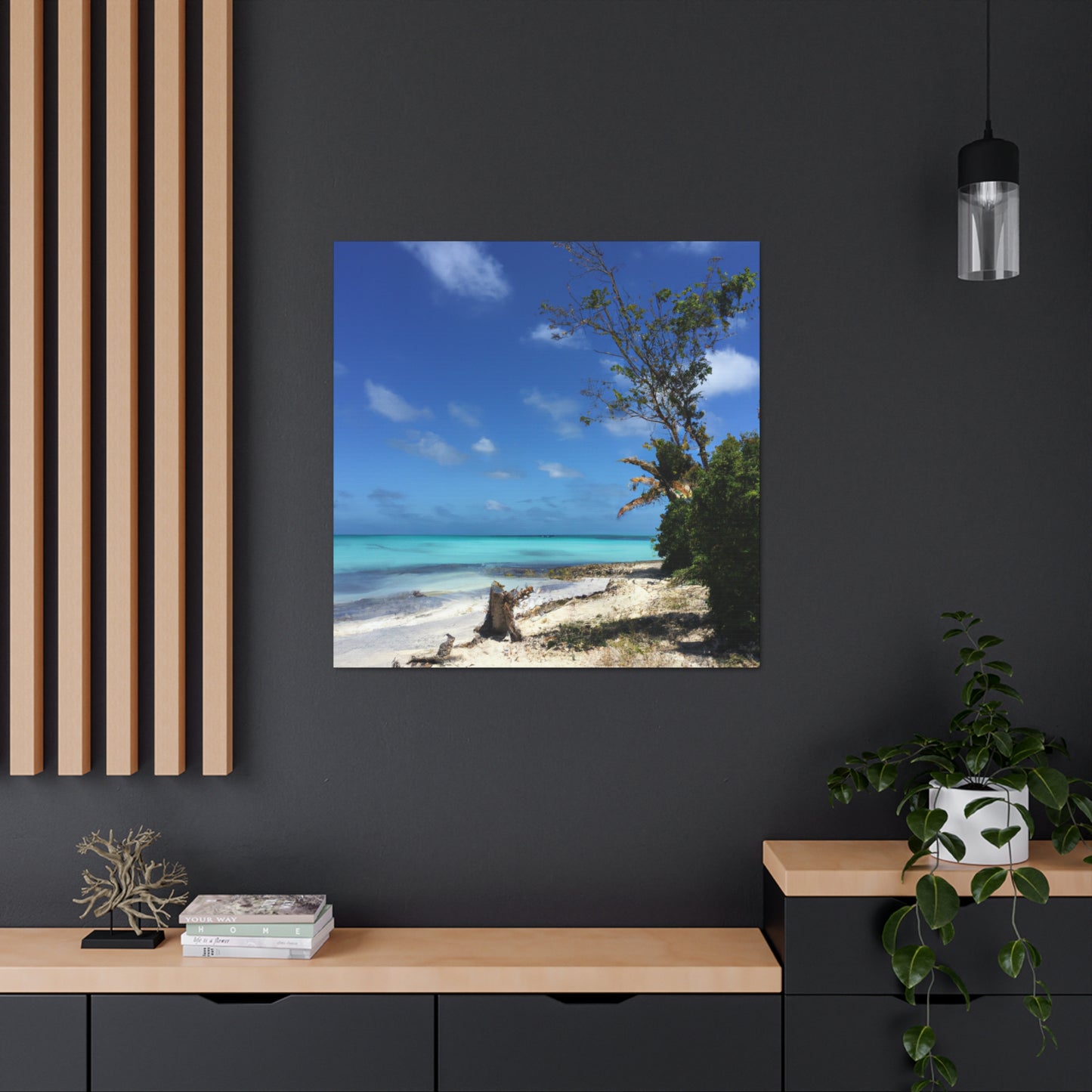 Seaside Shrine - Canvas