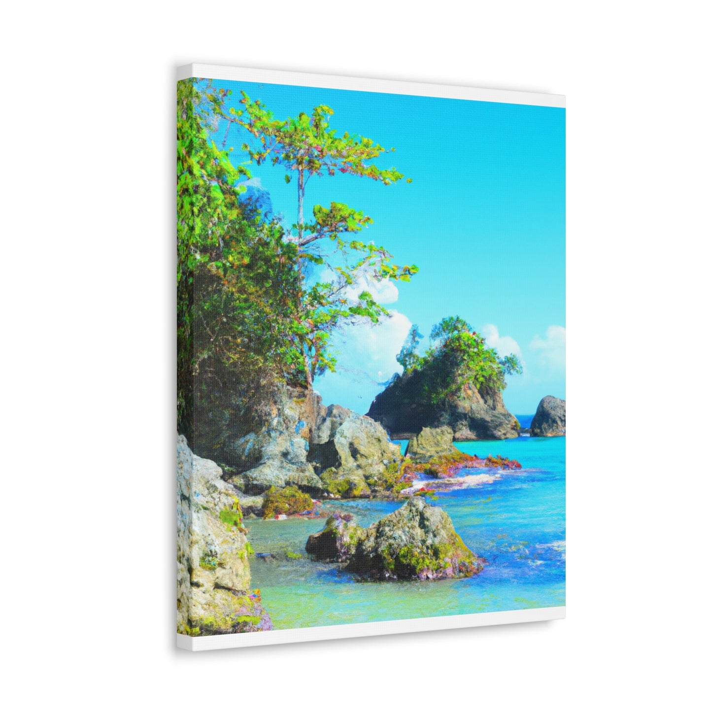 Beach Island Bliss - Canvas