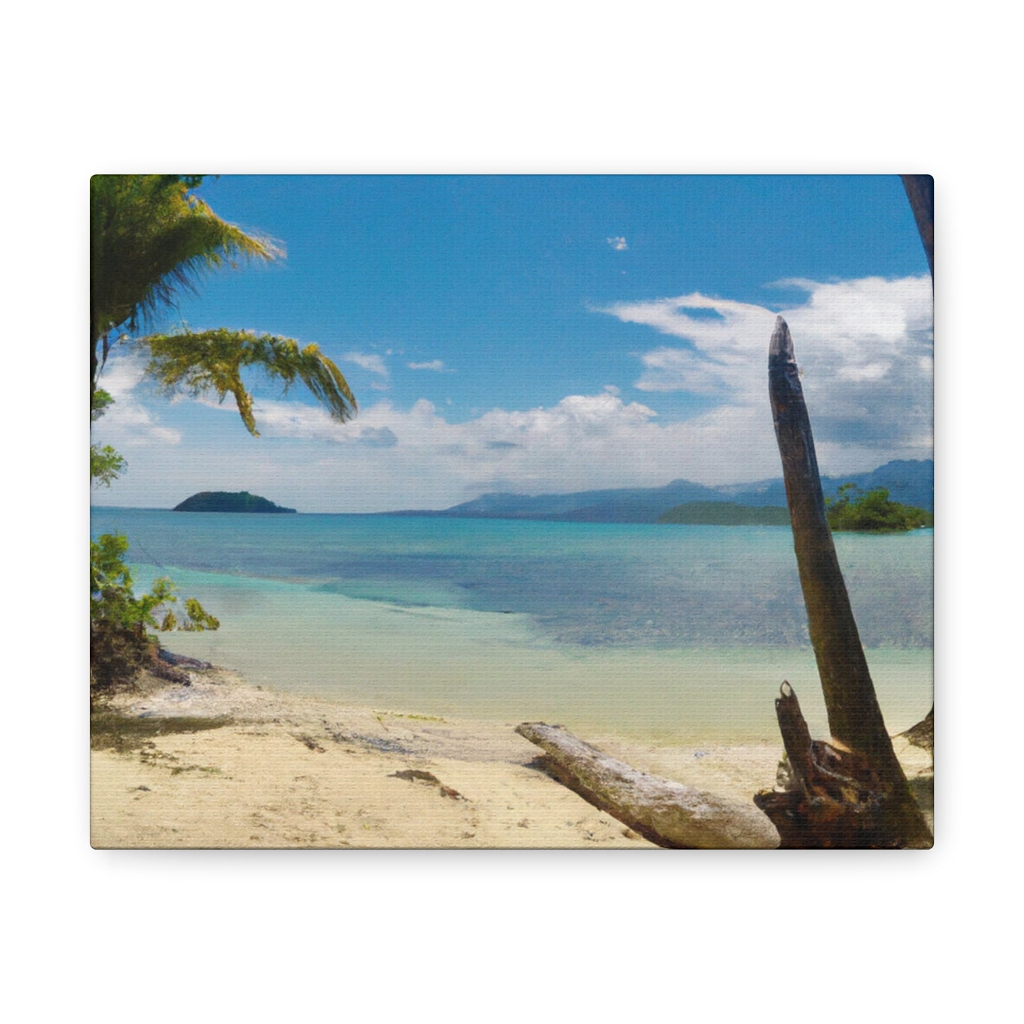 Tropical Breeze Island - Canvas