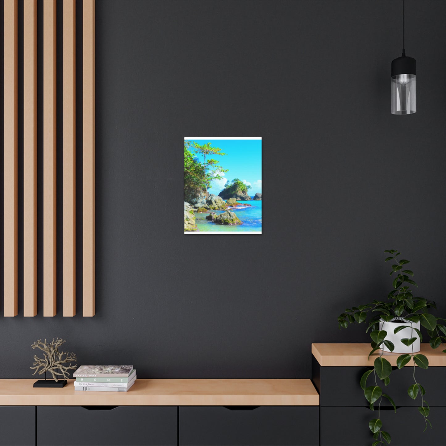 Beach Island Bliss - Canvas