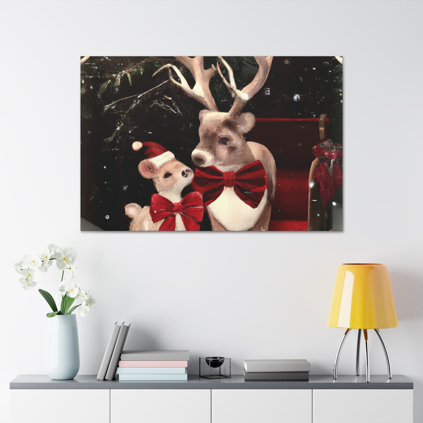 Fitzy the Frosty Elf - Canvas