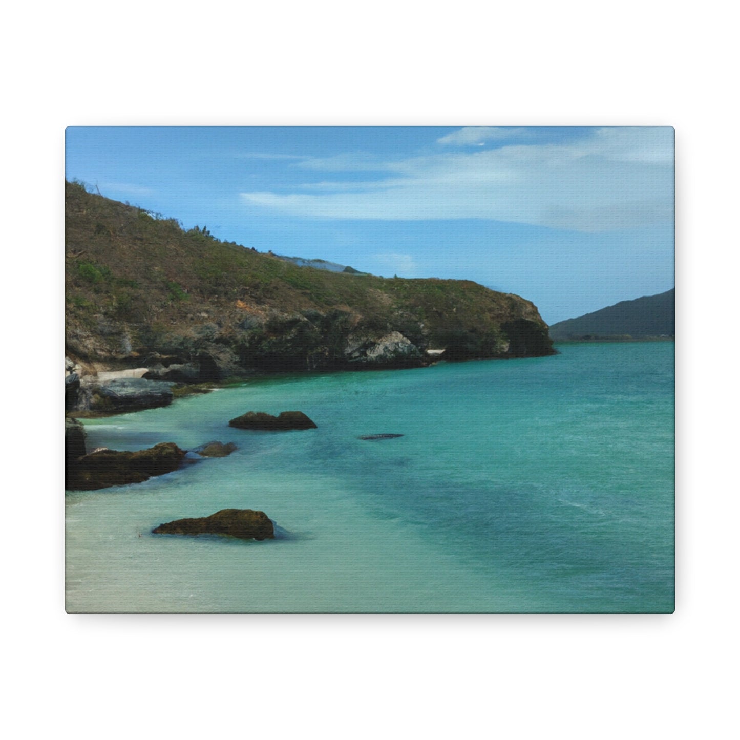Tropical Shore Cove - Canvas