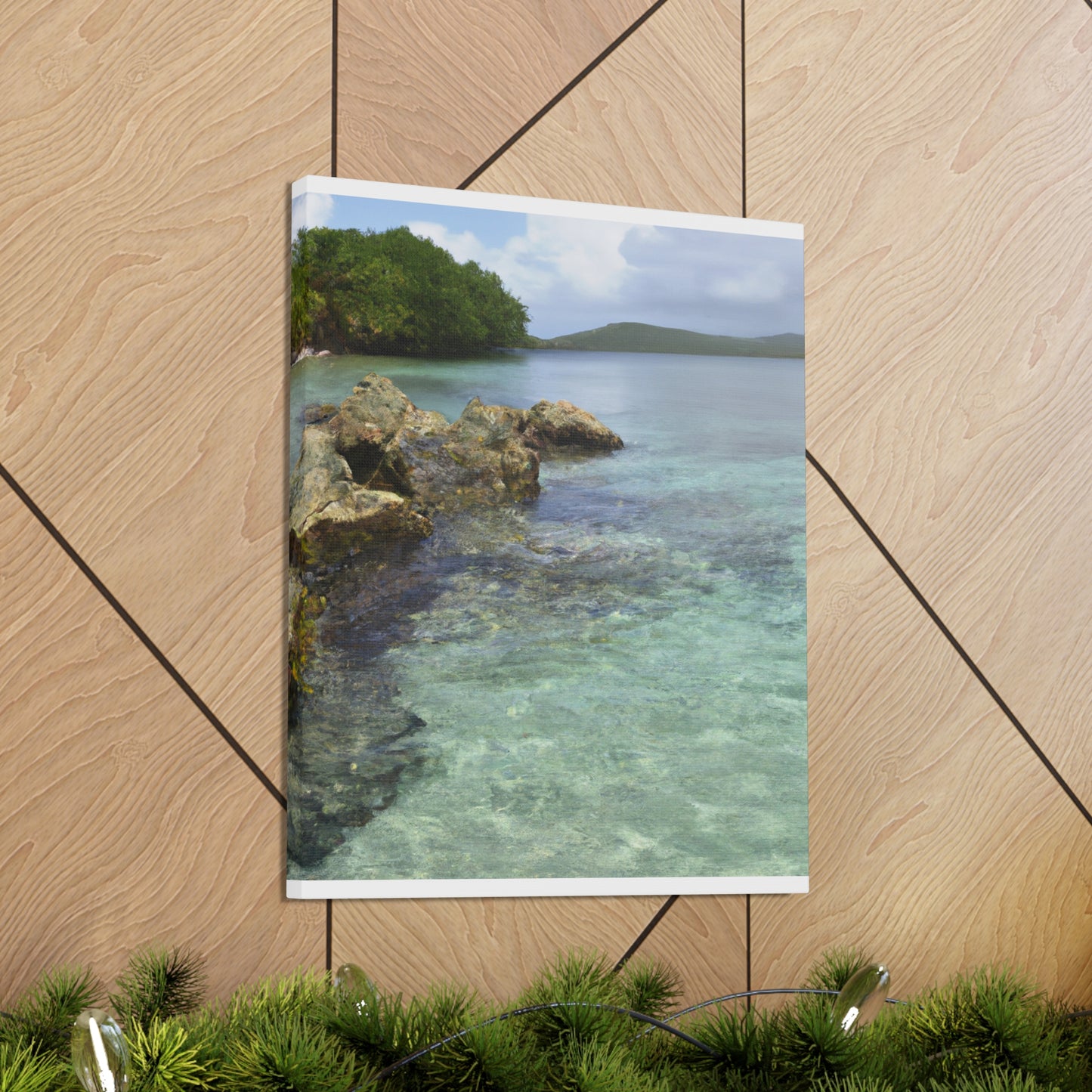 Tropical Oasis - Canvas