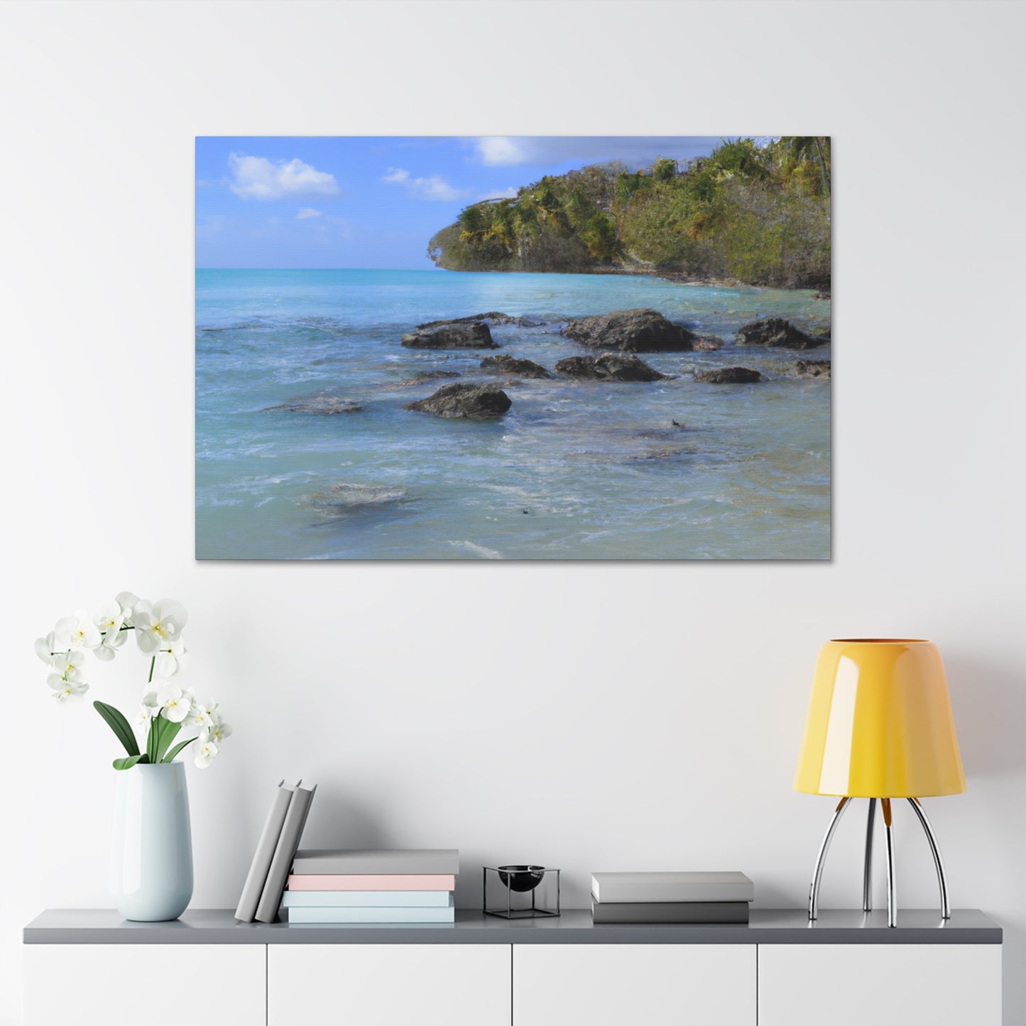 Tropical Oasis - Canvas