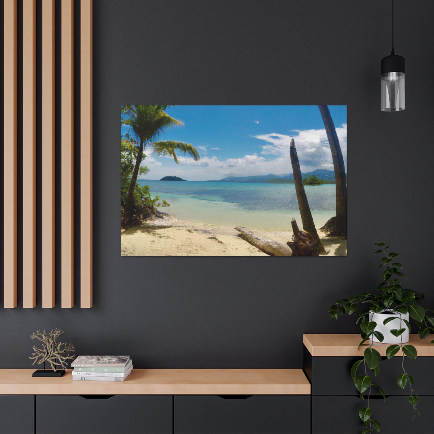 Tropical Breeze Island - Canvas