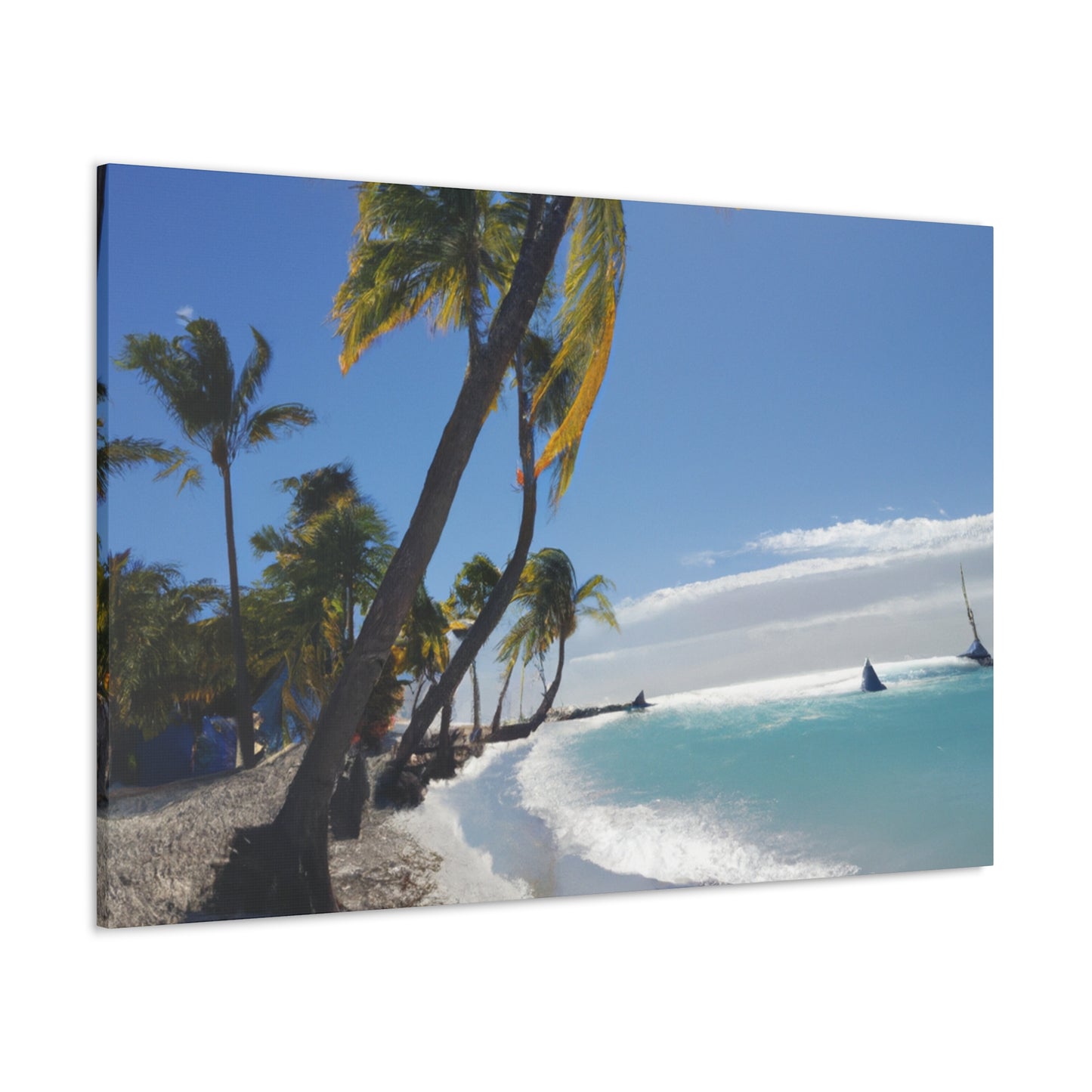 Oasis Island - Canvas