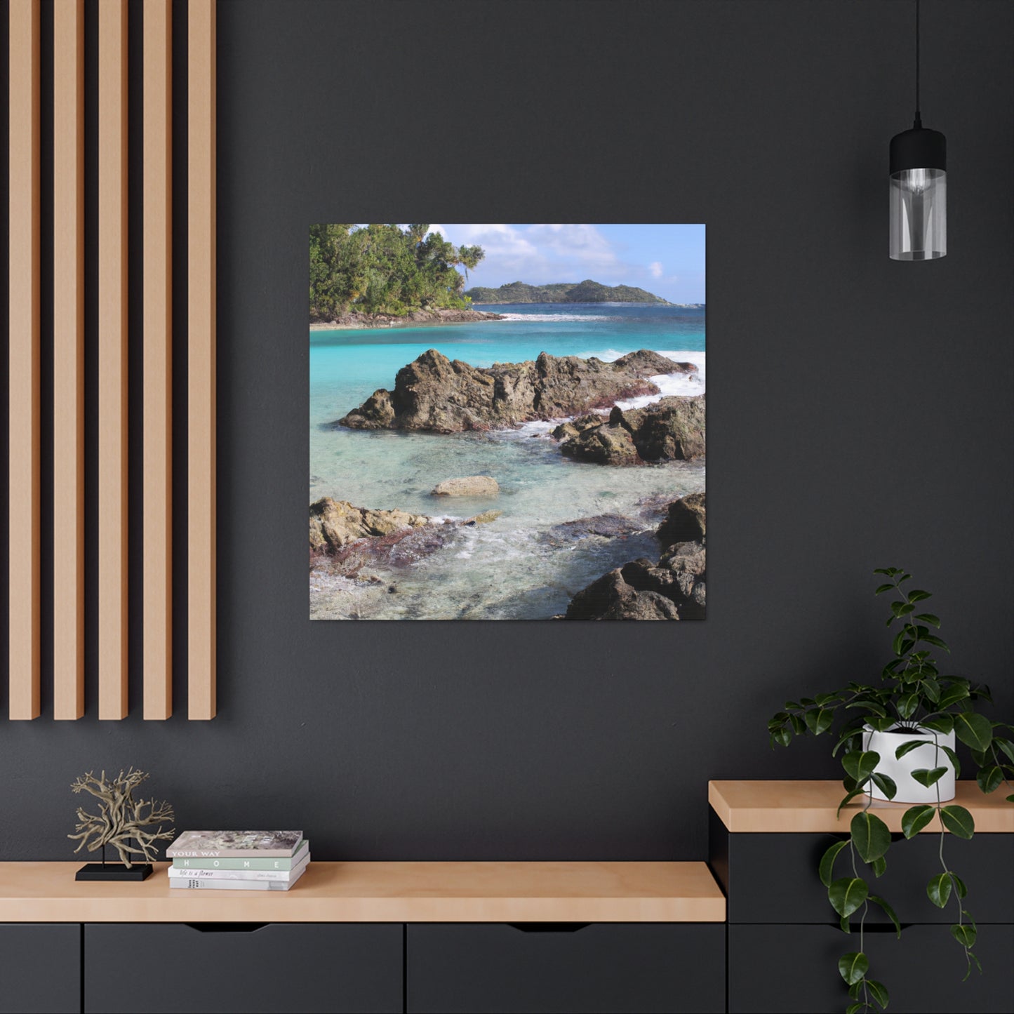 Coral Cove Island - Canvas