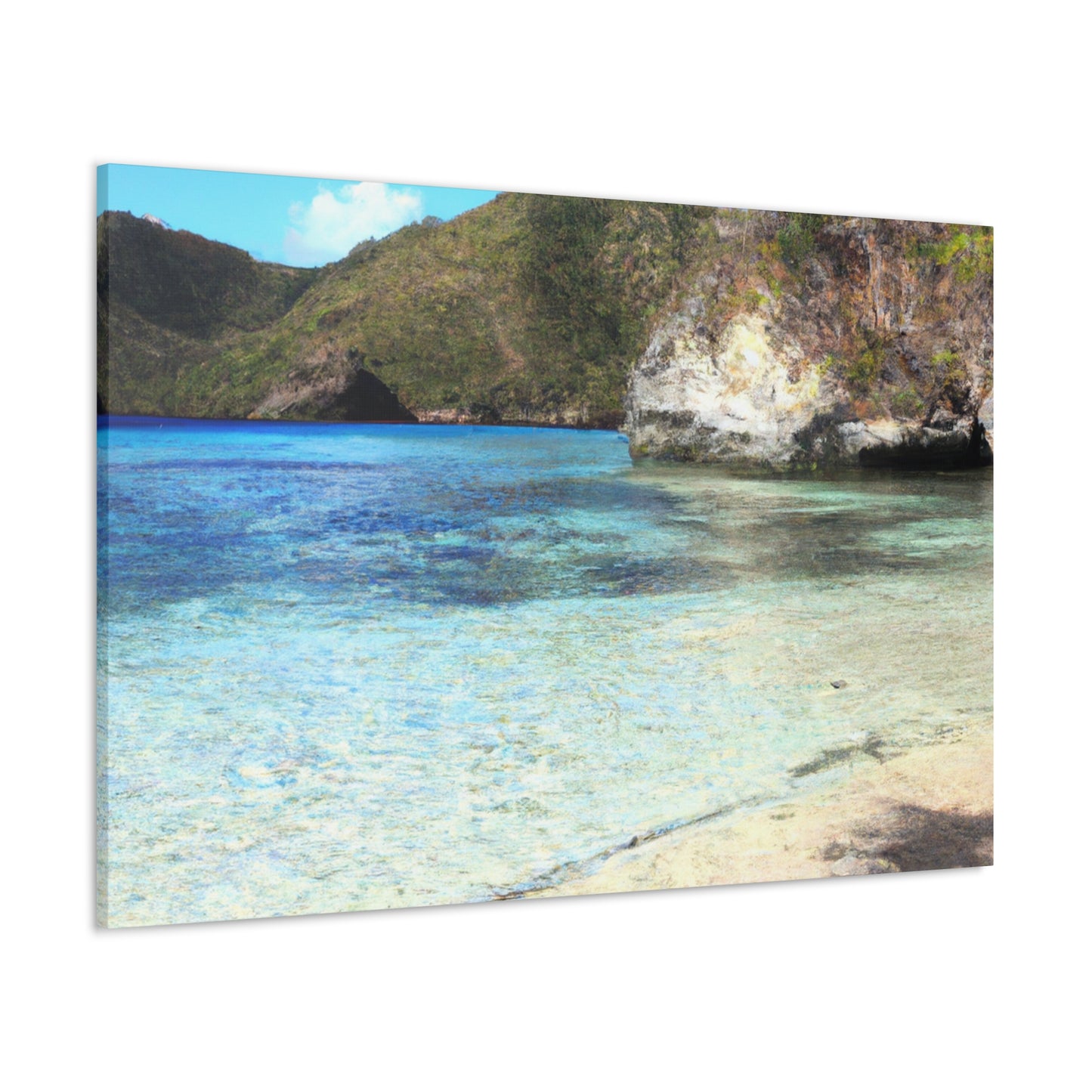 • Coral Cove Island - Canvas