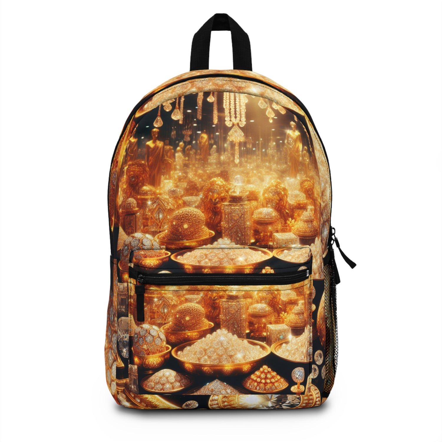Gold and Diamonds Backpack