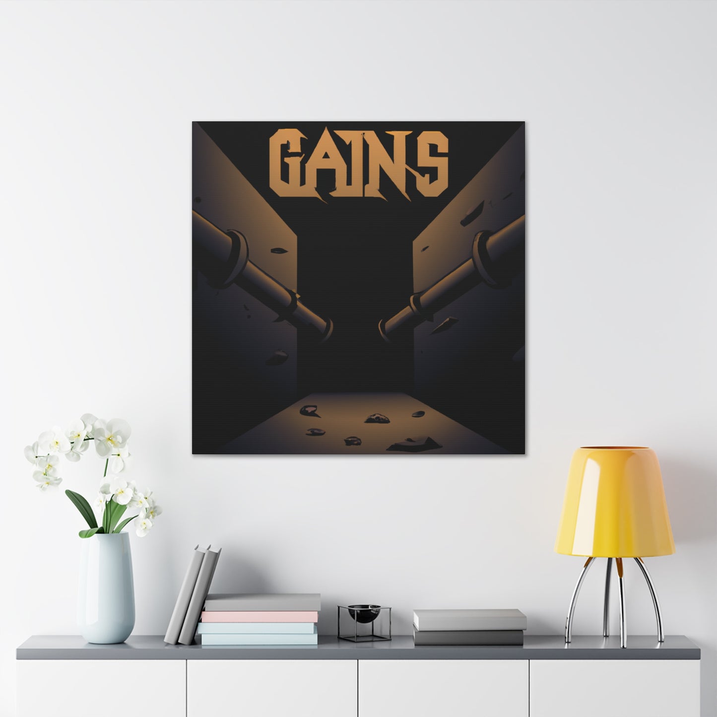 Sir Geraldine the Ironfist. - Canvas