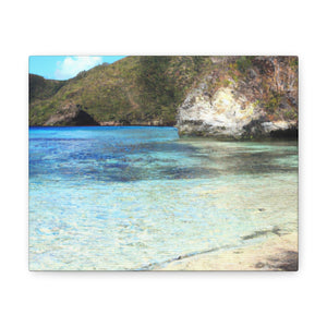 • Coral Cove Island - Canvas