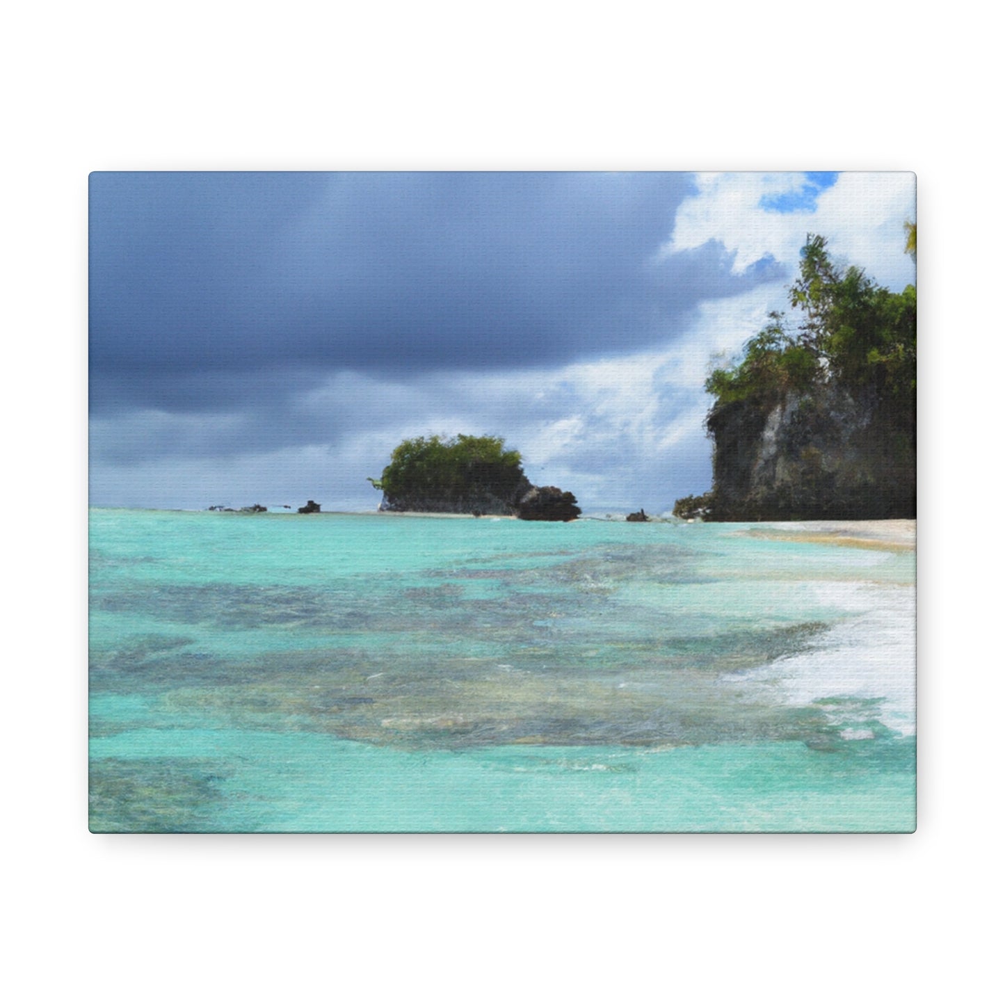 Tropical Oasis - Canvas