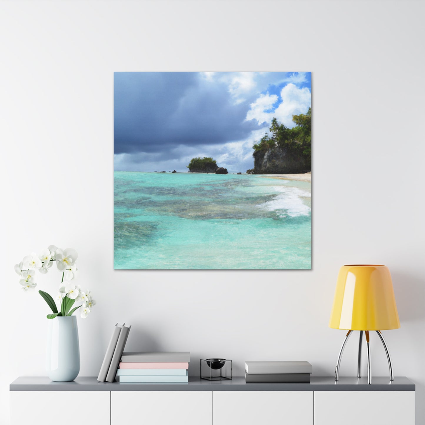 Tropical Oasis - Canvas