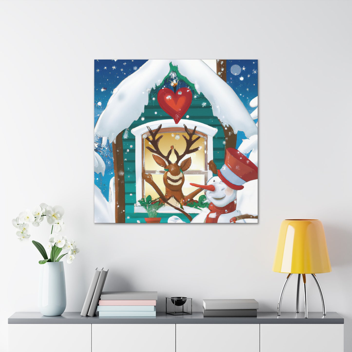 Vespirine Sparkleflakes - Canvas