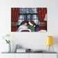 Twinkles the Tinsel Elf. - Canvas