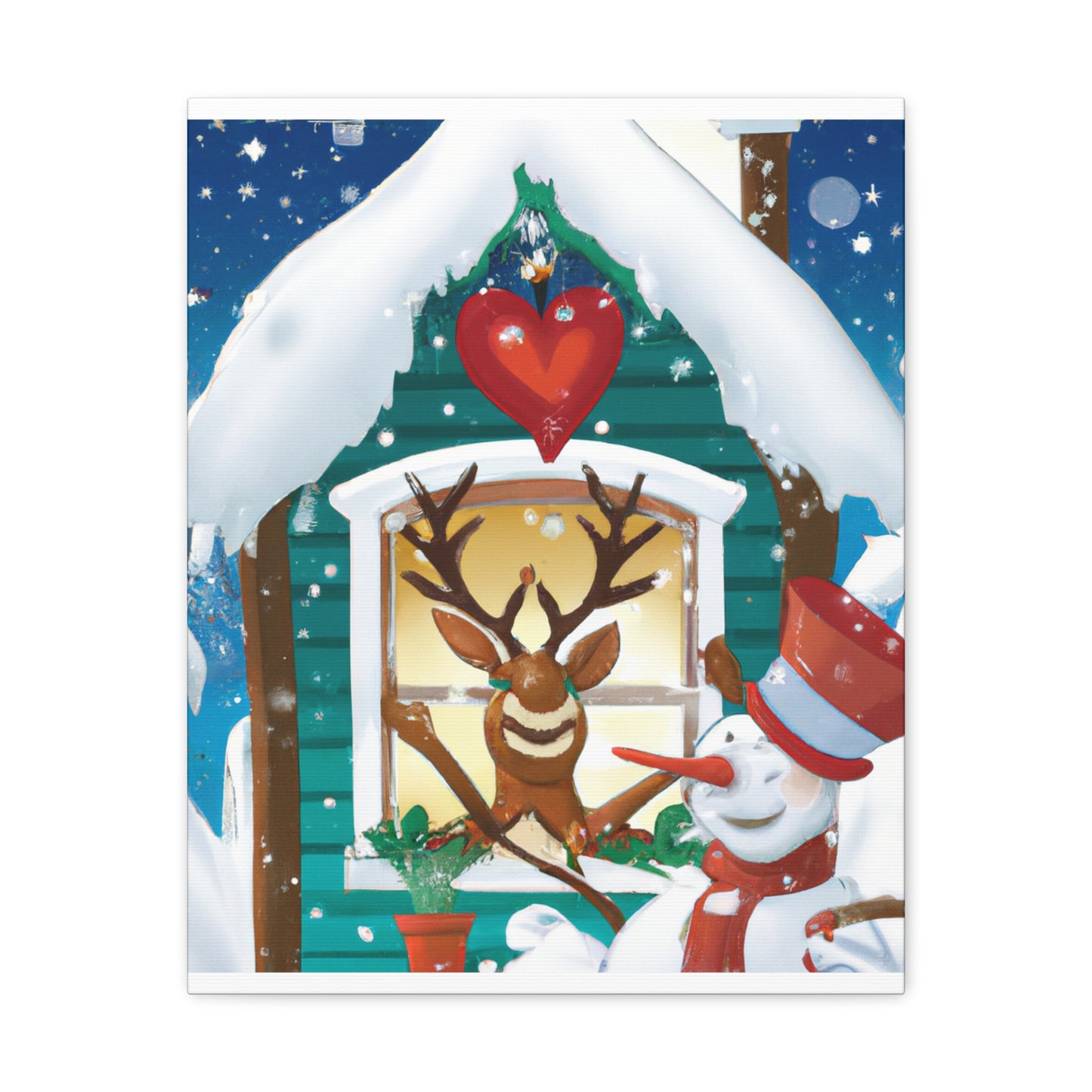 Vespirine Sparkleflakes - Canvas