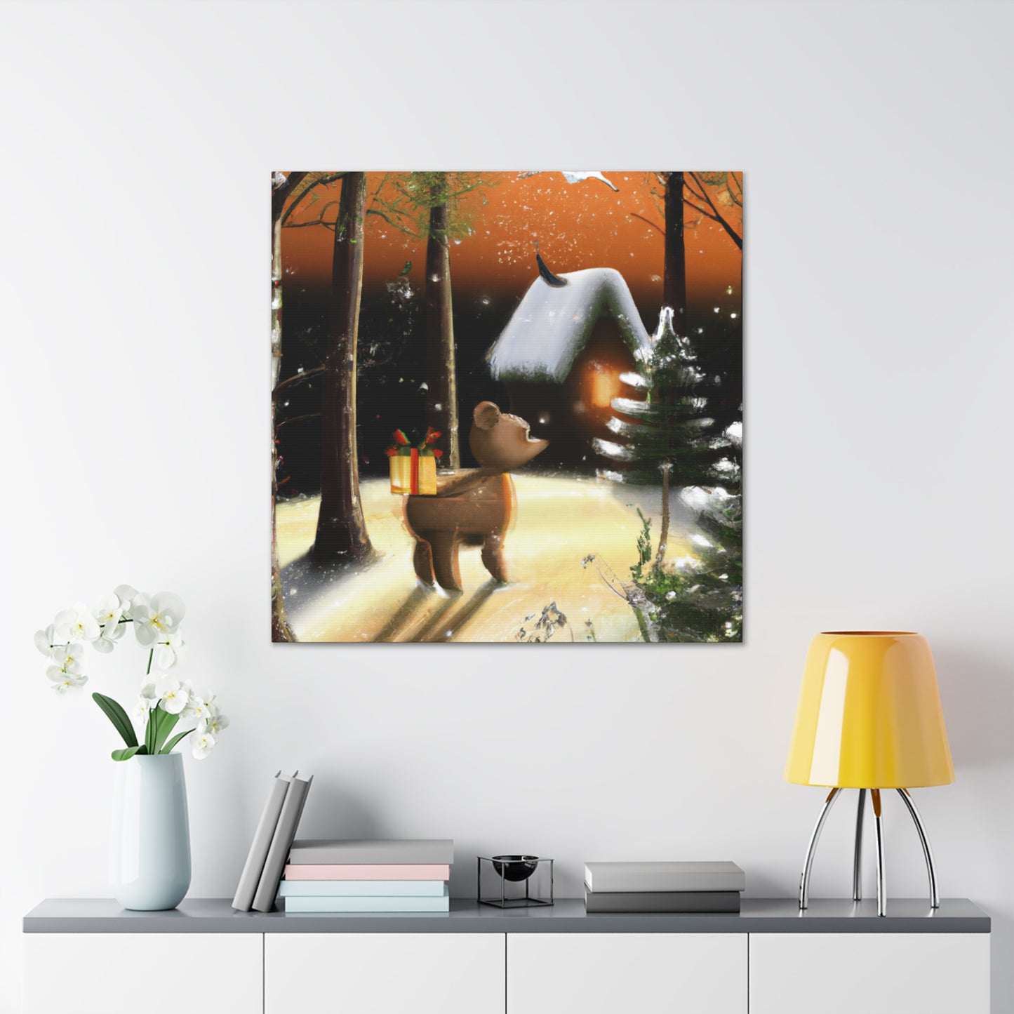 Cheerly the Cheerful Elf - Canvas