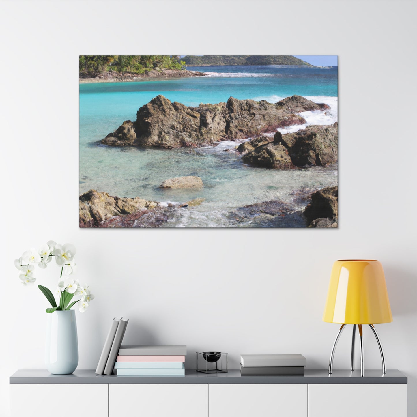 Coral Cove Island - Canvas