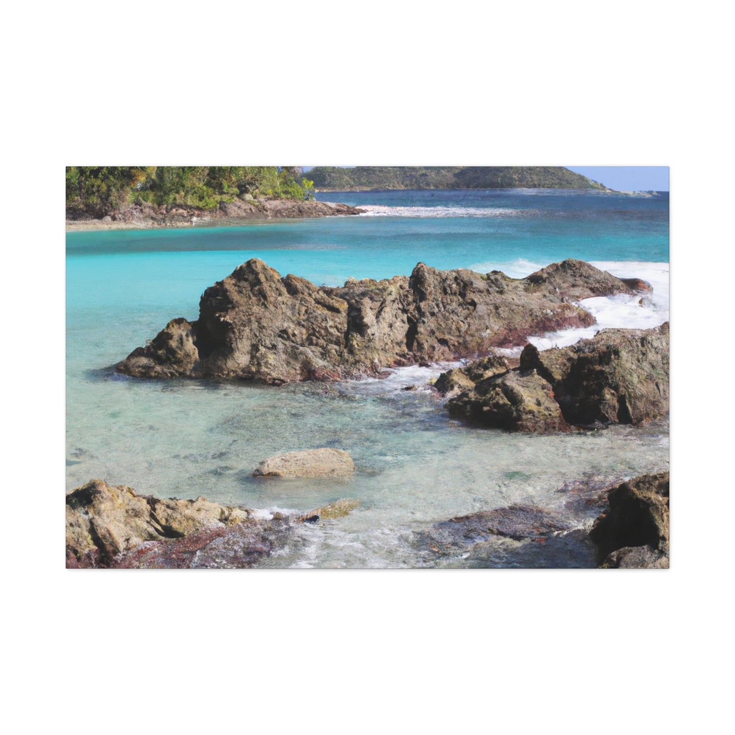 Coral Cove Island - Canvas