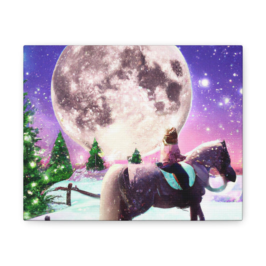 Crystalbelle the Sparkle Elf - Canvas