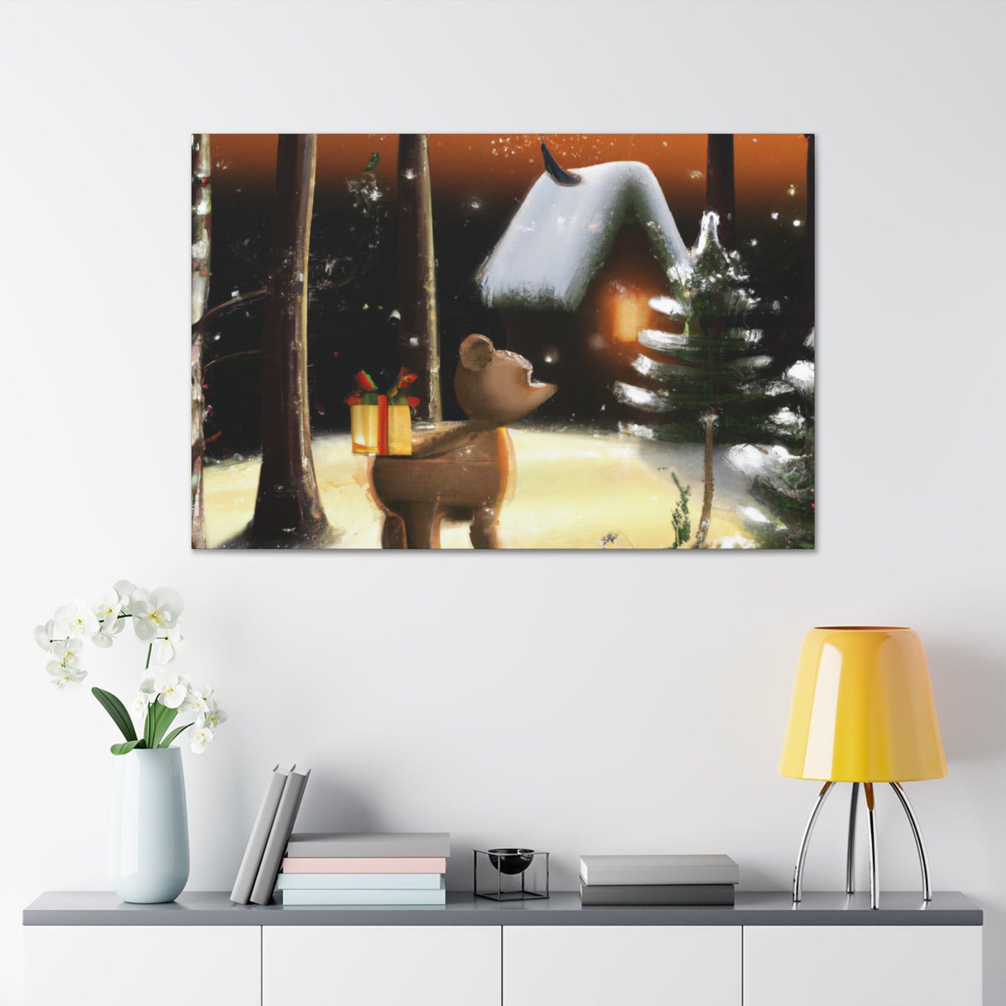 Cheerly the Cheerful Elf - Canvas