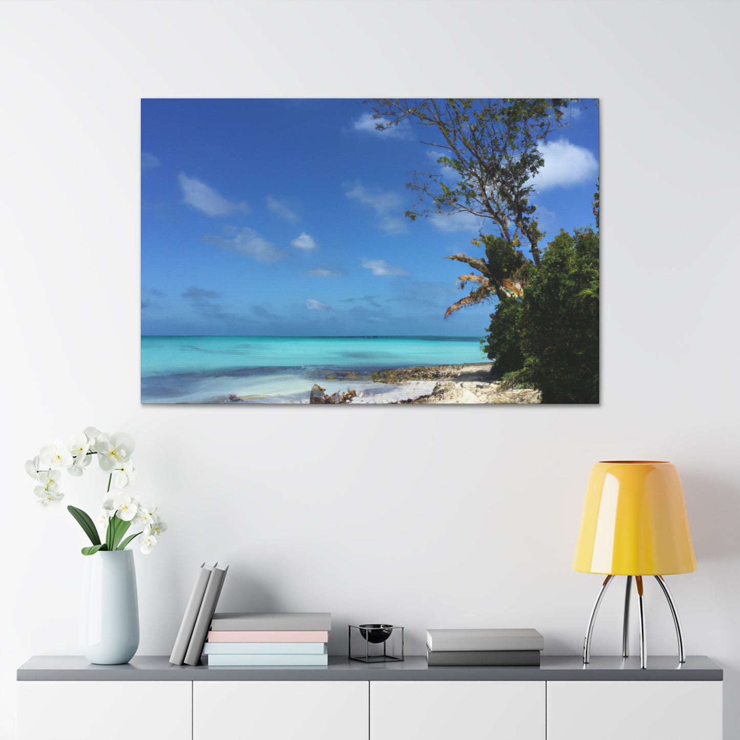 Seaside Shrine - Canvas