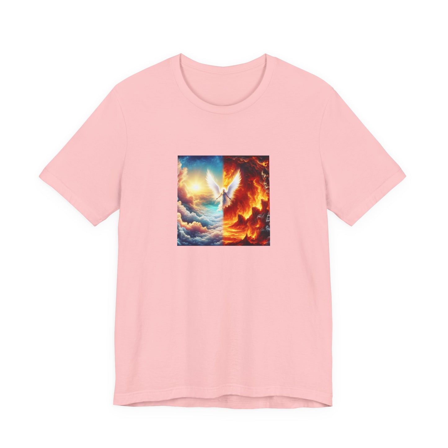 Azareelith - a female angel known for her wisdom and guidance during the biblical era. She was often depicted with a halo of light around her head and her wings were said to shine like stars. Azareelith was known to comfort - Tee