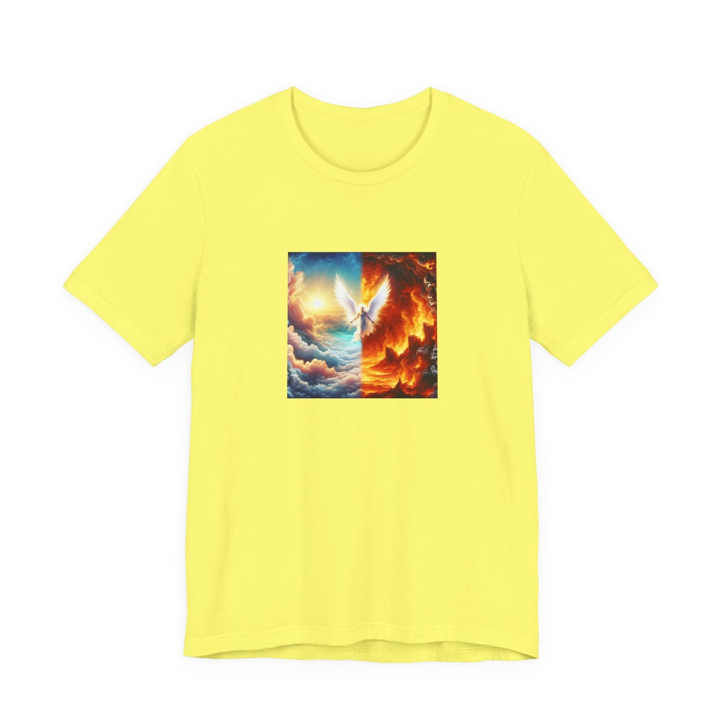 Azareelith - a female angel known for her wisdom and guidance during the biblical era. She was often depicted with a halo of light around her head and her wings were said to shine like stars. Azareelith was known to comfort - Tee