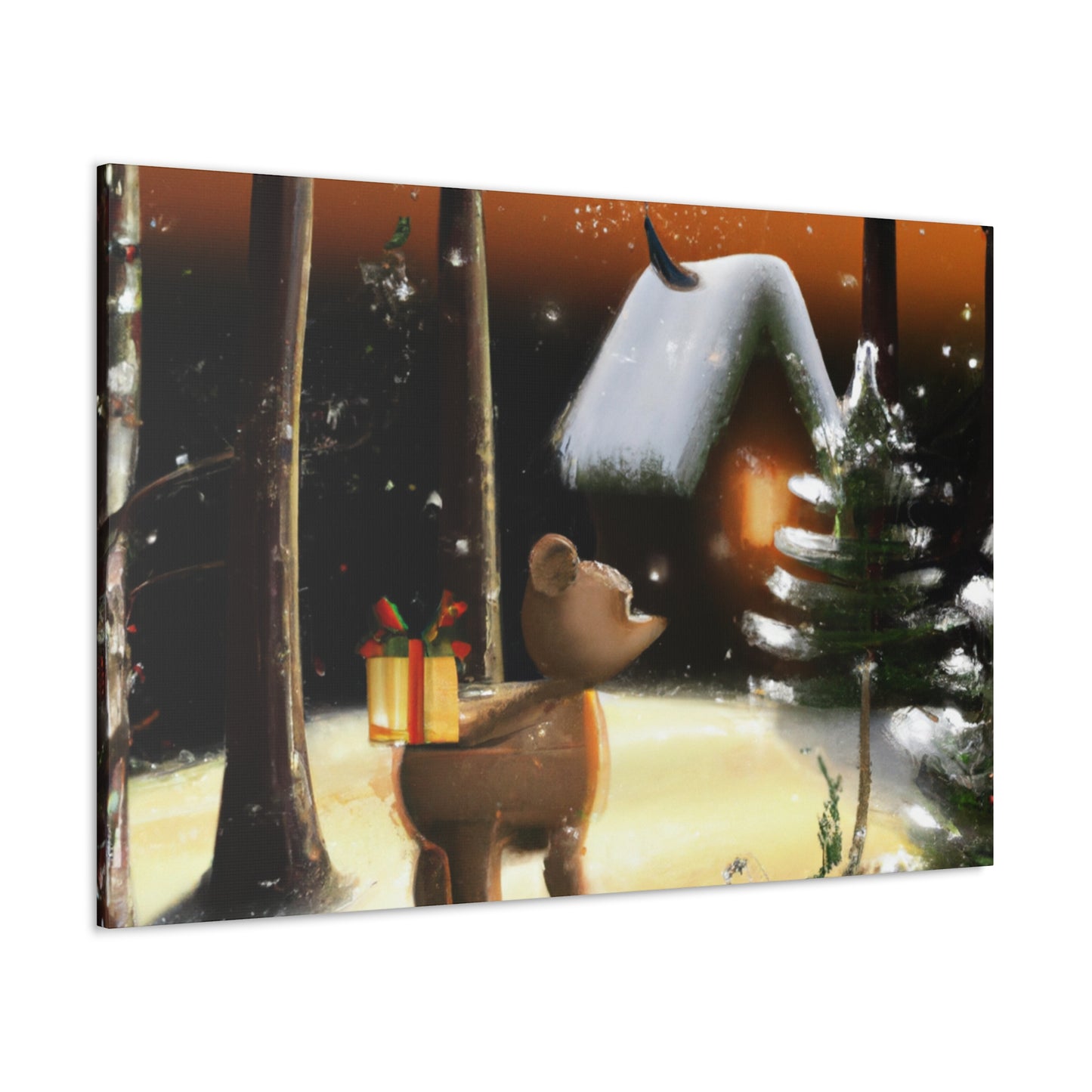 Cheerly the Cheerful Elf - Canvas