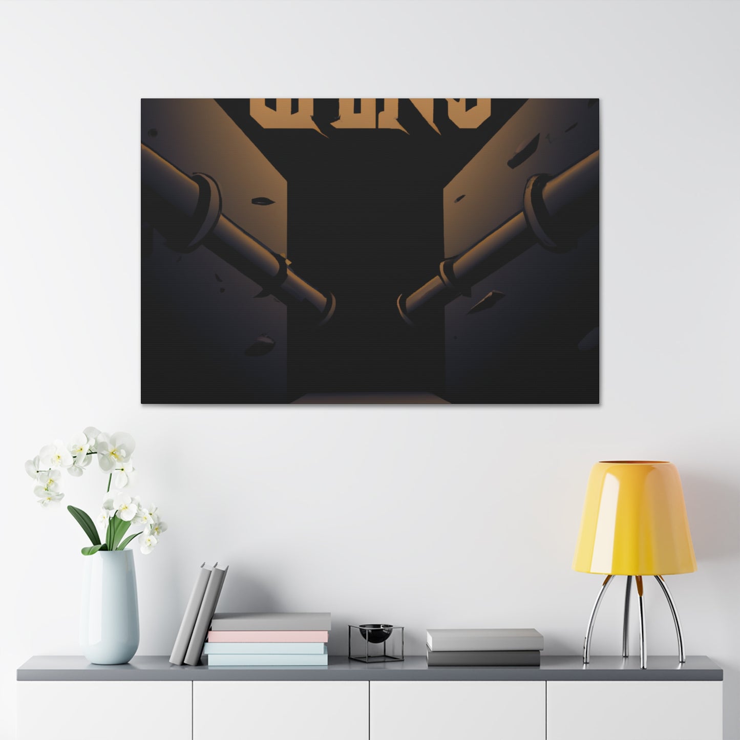 Sir Geraldine the Ironfist. - Canvas