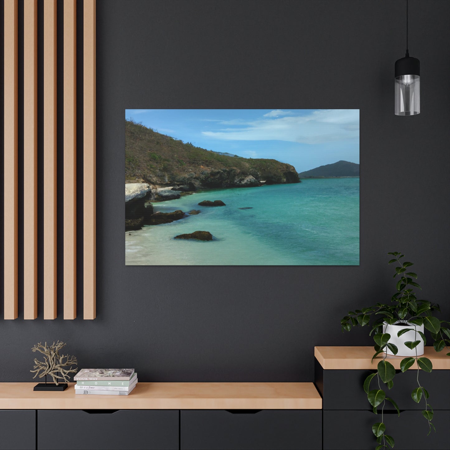 Tropical Shore Cove - Canvas