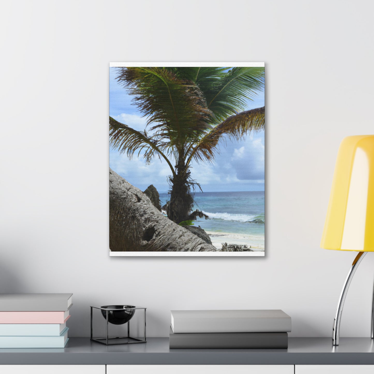 Island Oasis. - Canvas