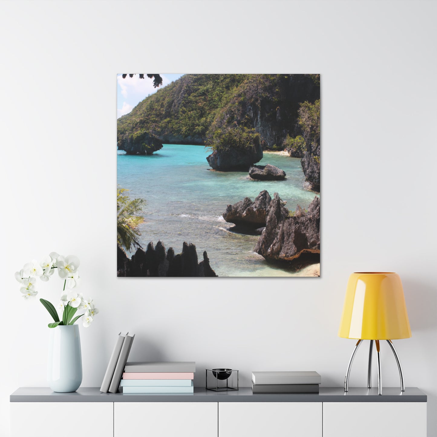 Tropical Oasis - Canvas