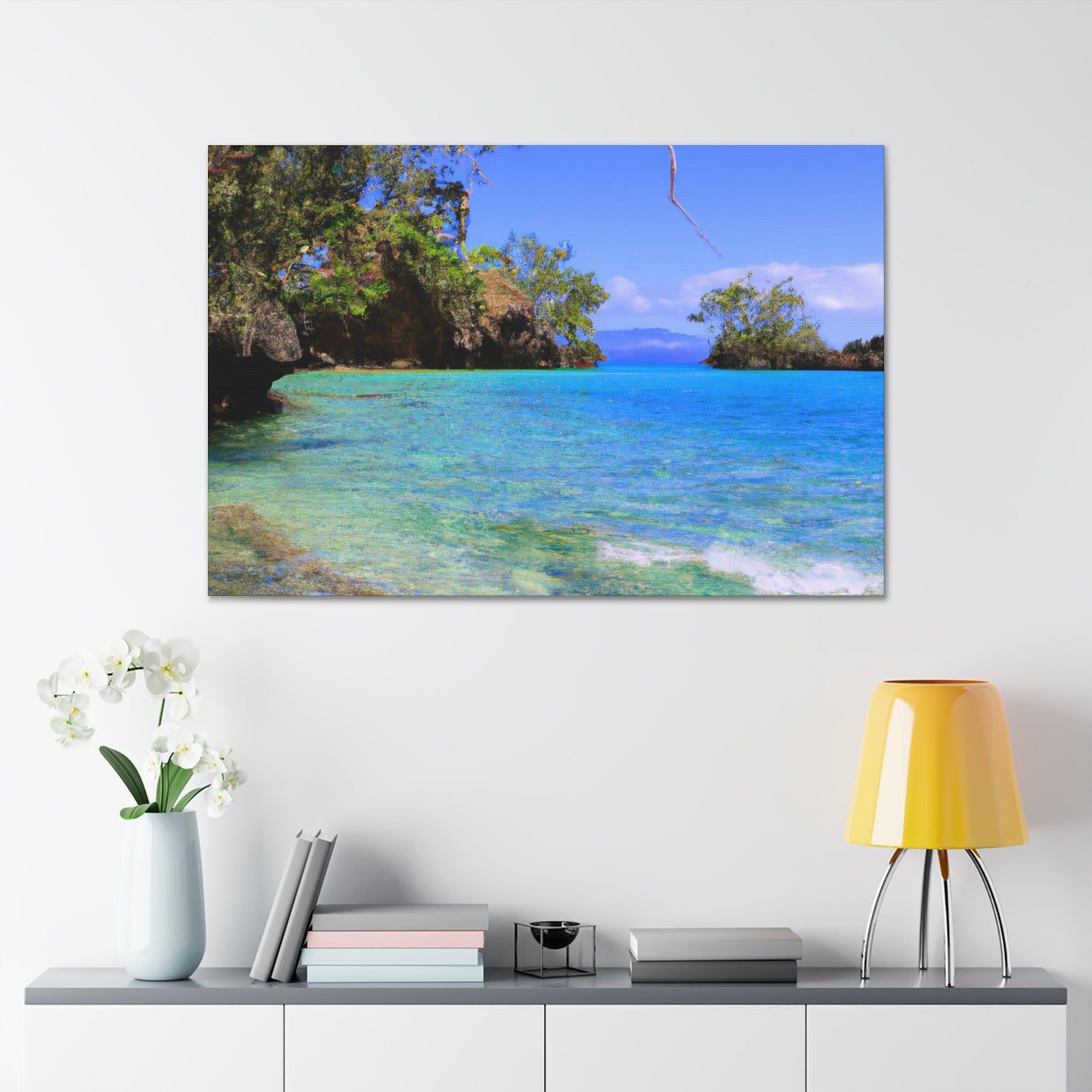 Tropical Oasis - Canvas